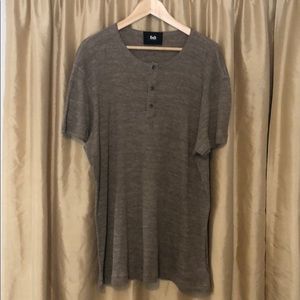 D&G short sleeve Henley